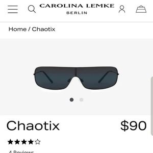 Kim Kardashian West/Carolina Lemke Chaotix Sunglasses
